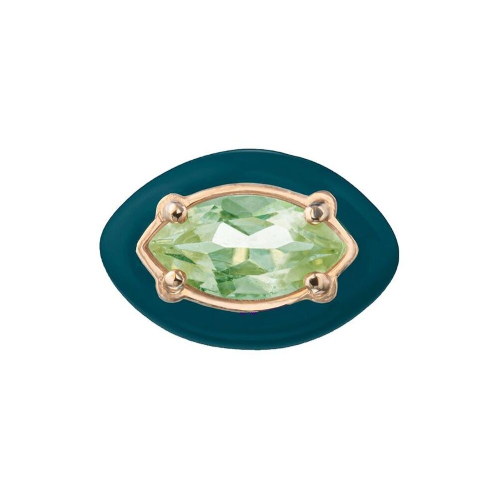 Bea Bongiasca Flower Funk 9K & Silver 1.66 Ct. Tw. Peridot Studs